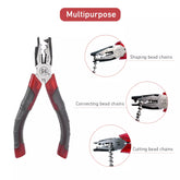 Chain Joining Pliers for Metal Chain Connector, Ball Metal Chain Splicing Pliers for Curtain Roller Blind Accessories, Durable Manual Combination Pliers for Blind Installation